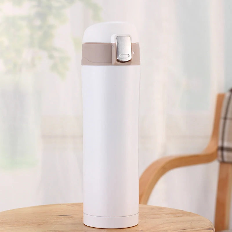 Stainless steel outdoor drinking cup with temperature resistance from -20°C to 100°C