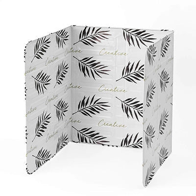 Foldable aluminium oil splatter screen for gas stoves