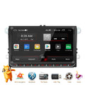 Black car MP5 player with 7-inch Android GPS navigation screen for Volkswagen and GM vehicles