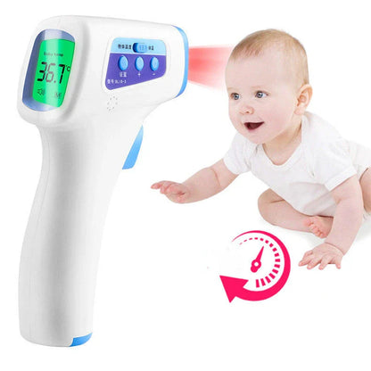 Purple infrared electronic thermometer for non-contact temperature measurement