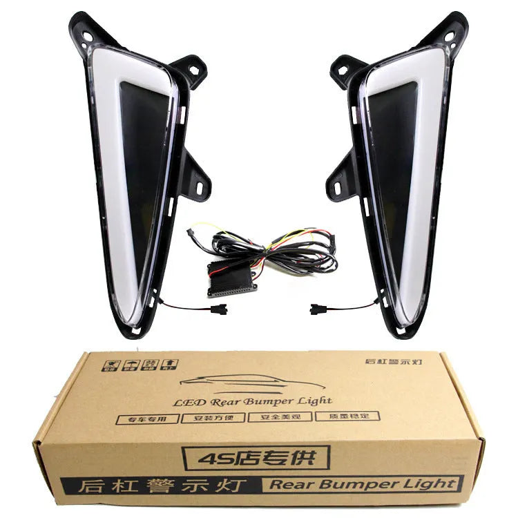 LED daytime running light for 2017 Toyota C-HR with yellow light effect and ABS housing