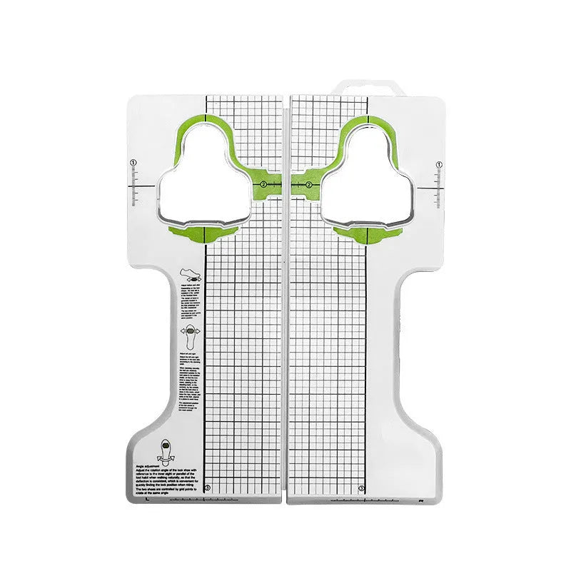 Polypropylene locking plate adjustment tool for bicycles measuring 110mm by 290mm