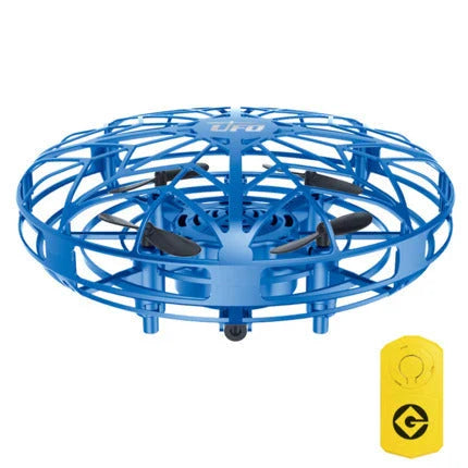 Intelligent Infrared Sensing Mini Drone - Sleek UFO-inspired design, automatic obstacle avoidance, and intuitive hand gesture controls for an exhilarating flying experience.