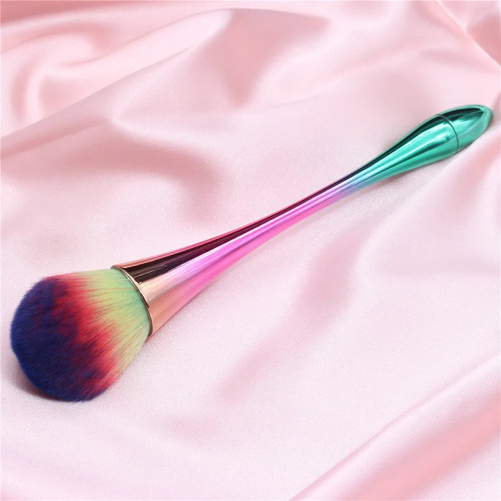 Special shape sponge cosmetic puff in Red for flawless foundation application 20.5cm length