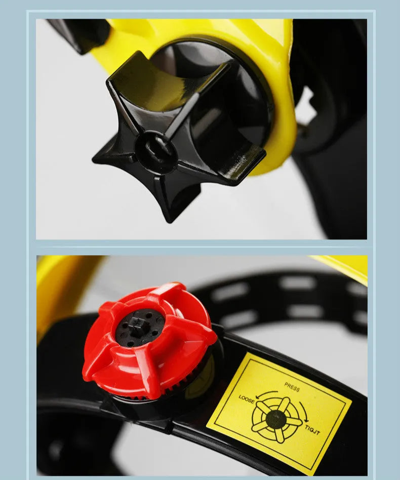 Heat-proof oil fume mask in PC material for kitchen cooking protection