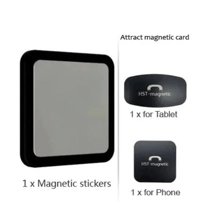Magnetic Stickers for iPadProAir Tablet and Mobile Wall Fixing Bracket in various colours
