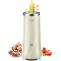 Compact beige and green mini breakfast machine countertop appliance