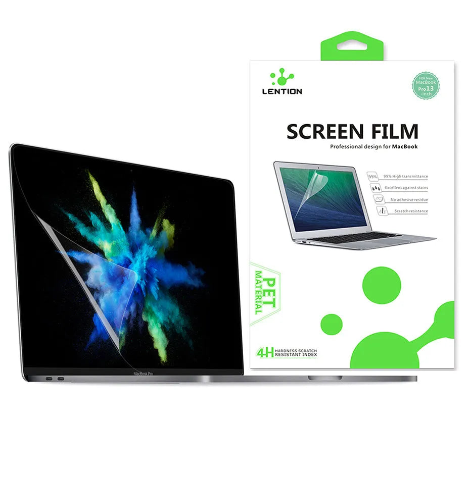 Lansheng matte anti-glare screen protector film for 13-inch MacBook Pro laptop.