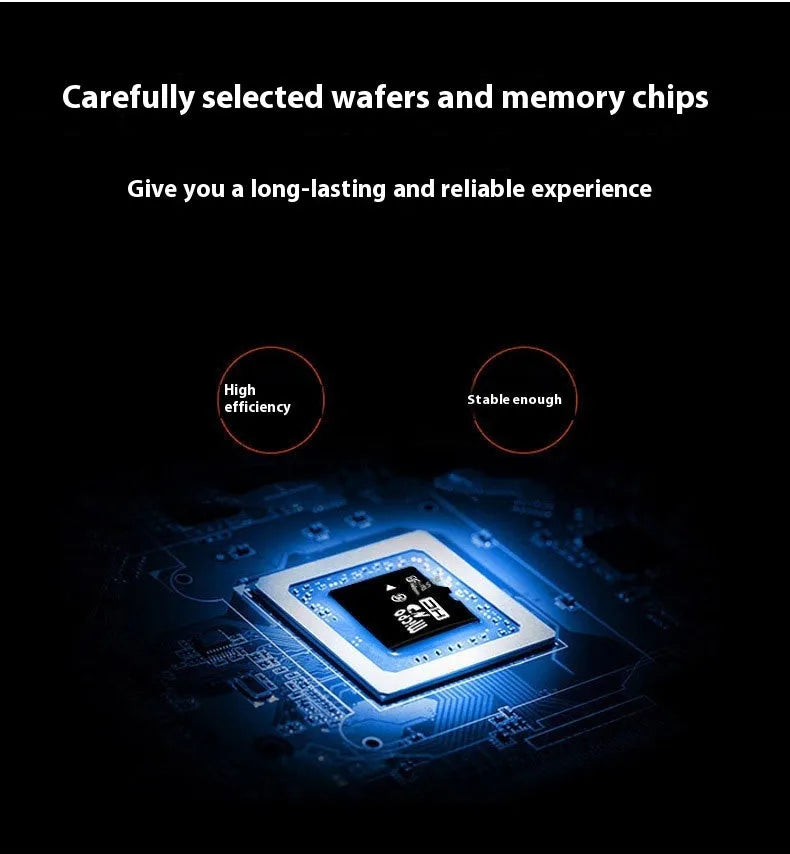 TF memory card for recorder and monitoring system storage expansion.