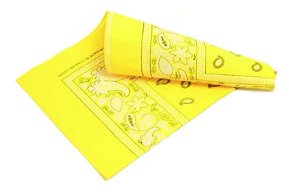 Cashew Flower Paisley Hip Hop Square Scarf in various colours