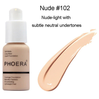 Smooth & Matte Oil Control Concealer Foundation for a flawless, radiant complexion