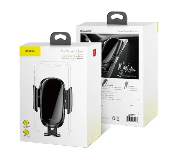 Universal smart car phone holder bracket in black, blue, and silvery colour options