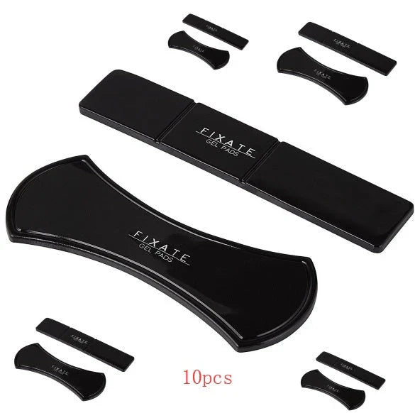 Black nano multifunctional gel pads for mounting phones and tablets