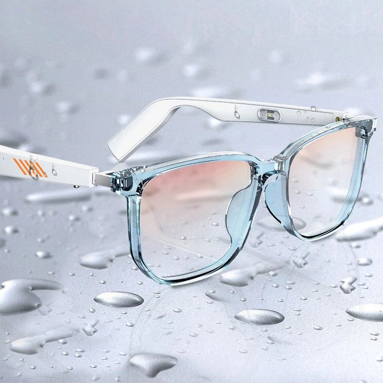 Bluetooth Smart Glasses with anti-blue light and polarised lenses for hands-free calls and music