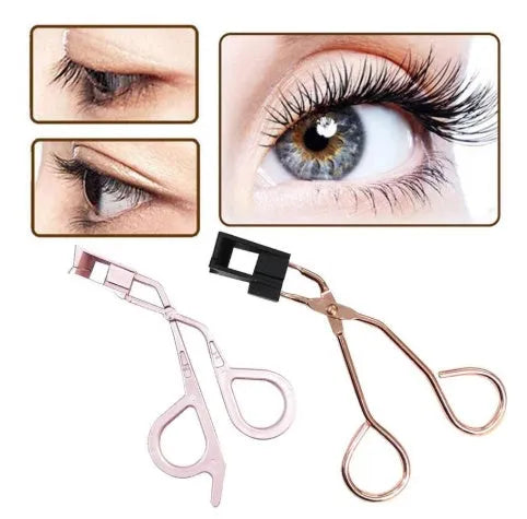 Magnetic eyelash applicator tool with clip for easy and precise application of false lashes