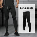 Black high-waist compression fitness tights with long sleeve option for women gym yoga running