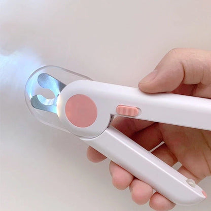 LED Light-Emitting Professional Pet Nail Clippers for Dogs and Cats