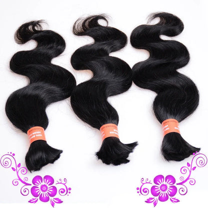 7A body wave human hair extensions in various lengths for natural volume and style