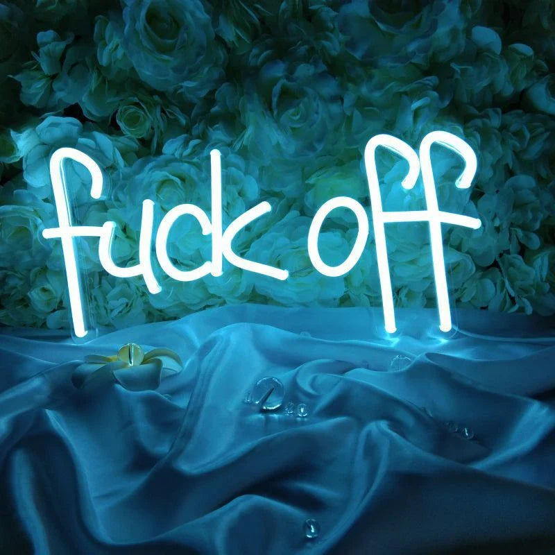 LED letter shape neon lights for home and event decoration, USB powered