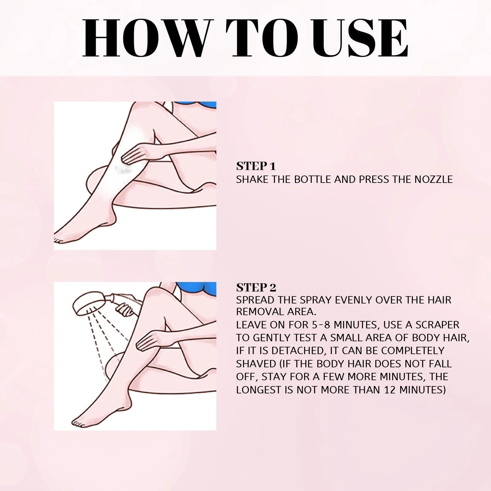 Mu Si Honey Hair Removal Spray for smooth, hair-free skin