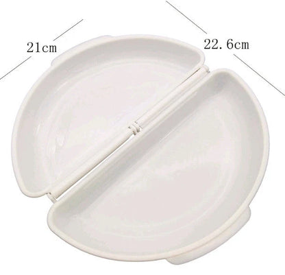 Non-toxic PP microwave oven egg tray for quick steamed eggs, 11.5*21*5cm