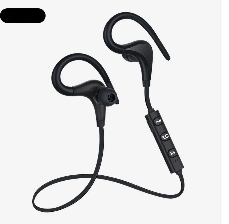 BT-01 Big Horn Sports Bluetooth Earbuds in black, red, green, and blue
