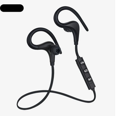 BT-01 Big Horn Sports Bluetooth Earbuds in black, red, green, and blue