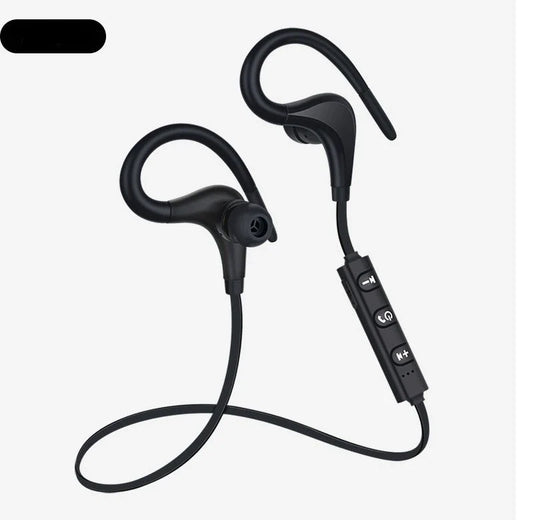 BT-01 Big Horn Sports Bluetooth Earbuds in black, red, green, and blue