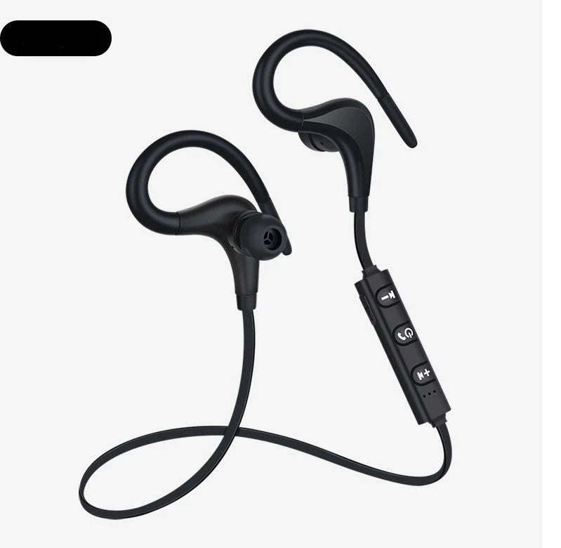 BT-01 Big Horn Sports Bluetooth Earbuds in black, red, green, and blue