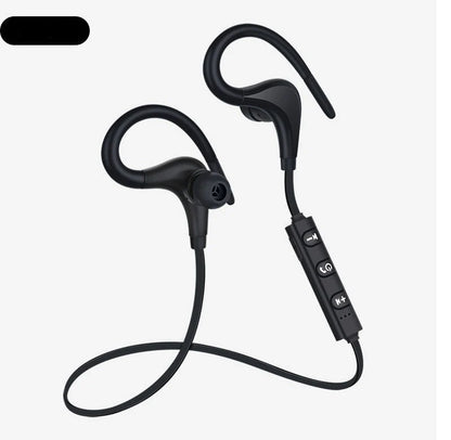 BT-01 Big Horn Sports Bluetooth Earbuds in black, red, green, and blue