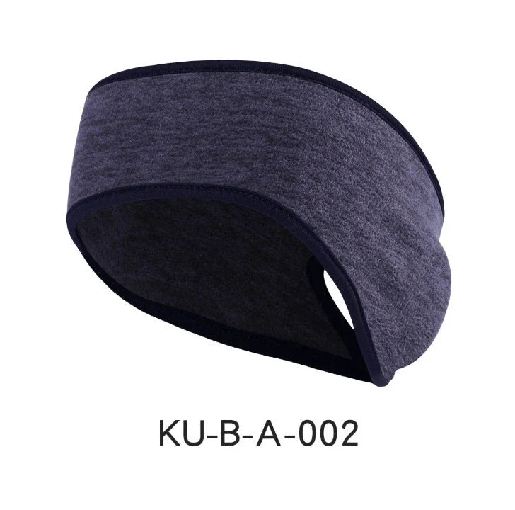 Warm and windproof ear muffs with soft, breathable design for cold weather running and outdoor activities