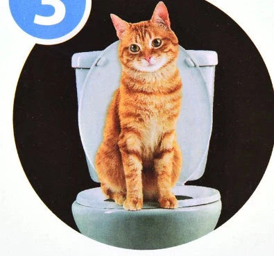 Elite Cat Toilet Training System with Illuminated Seat, Premium ABS Design for Clean and Convenient Bathroom Experience