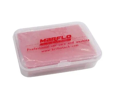 Marflo car cleaning clay bar in Heavy and King2 models, available in 80g, 100g, or 150g, for removing paint contaminants