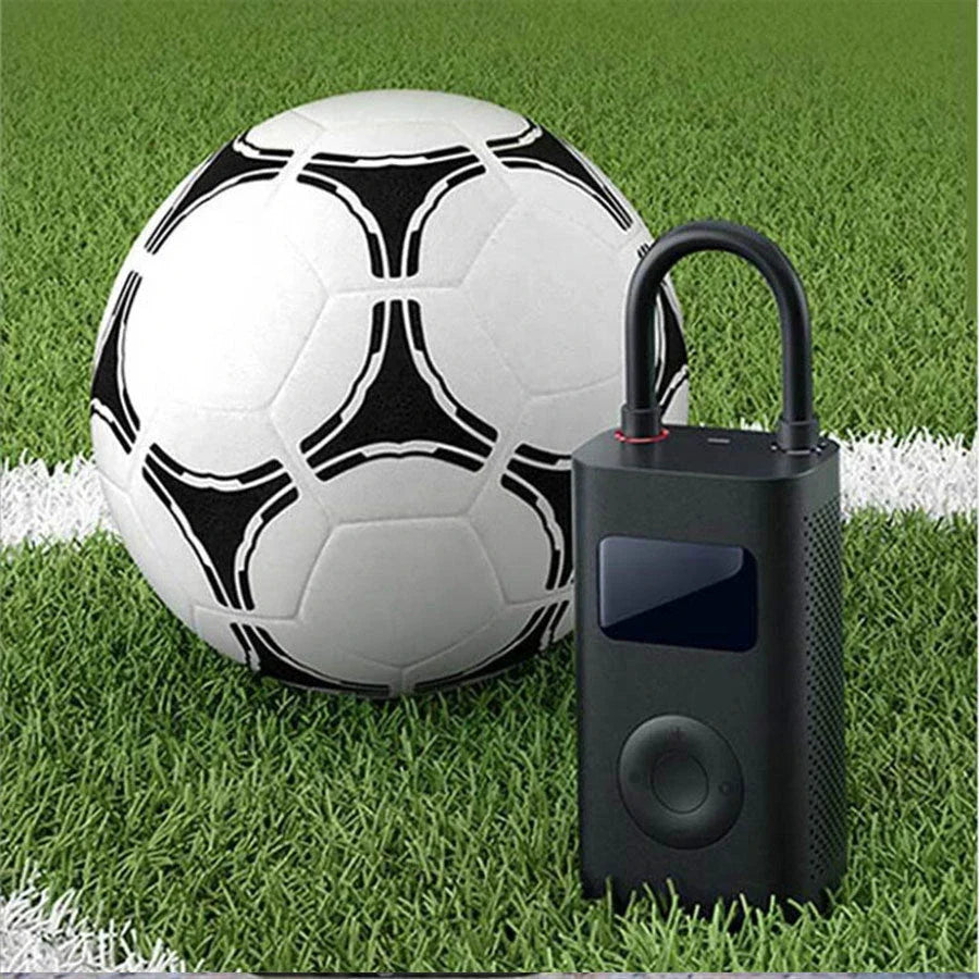 Mijia Mini Portable Car Air Pump with digital display and compact design