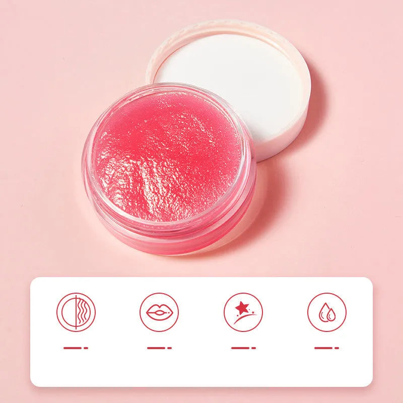 Honey Milk Soft Lip Scrub 8g in pink peach colour with tube packaging