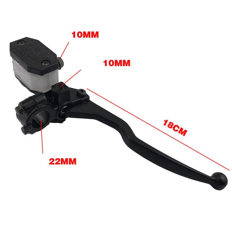 Black disc brake upper pump for Suzuki motorcycles GN125 GS125 King Prince