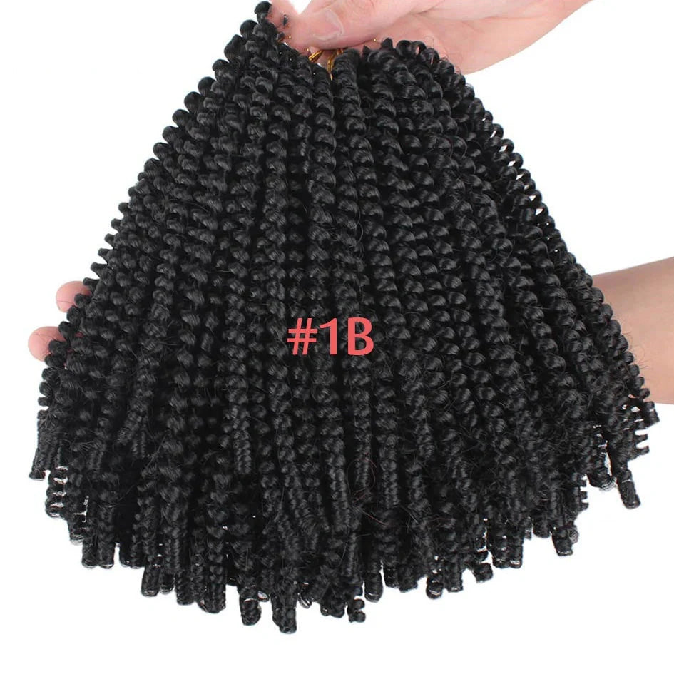 110g chemical fibre hair extensions showing 20.32cm length and colour options