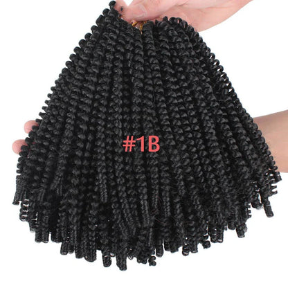 110g chemical fibre hair extensions showing 20.32cm length and colour options
