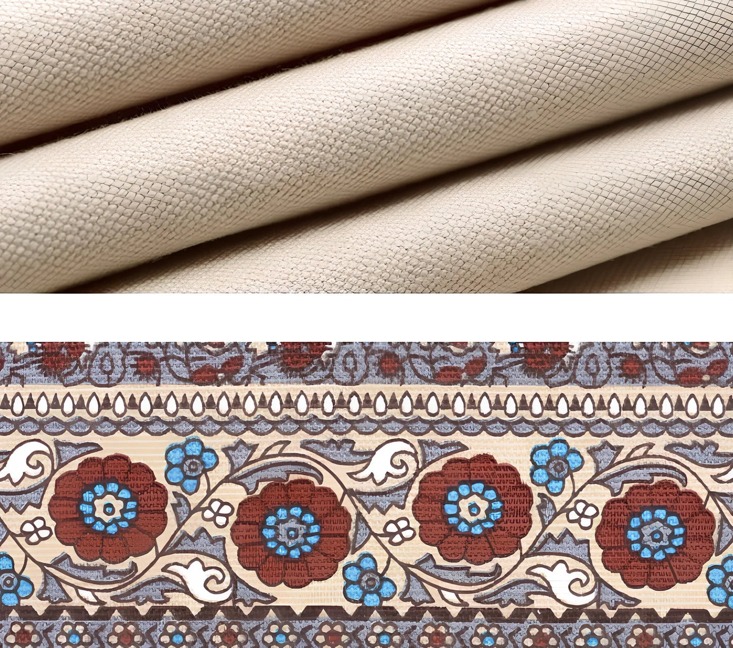 Canvas laptop sleeve showing size options for 11-15 inch devices with protective padding