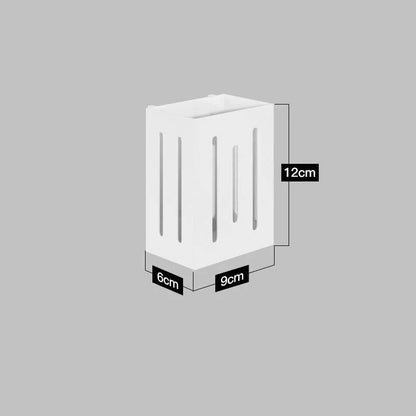 Stainless steel kitchen wall storage rack with hole plate for customisable organisation