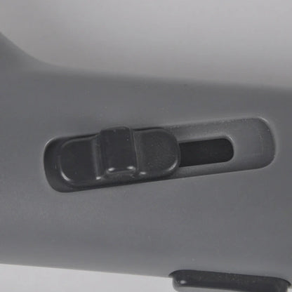 Dog Training Snack Launcher in grey, dimensions 18cm x 7.5cm x 3.5cm