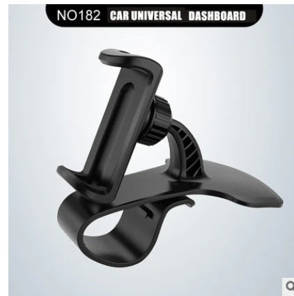 Versatile car phone mount with 360-degree rotation, designed for secure and hands-free smartphone use while driving