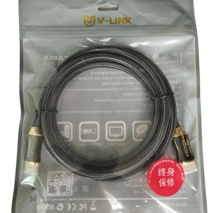 Copper HDMI cable for video projector to monitor connection with multiple length options