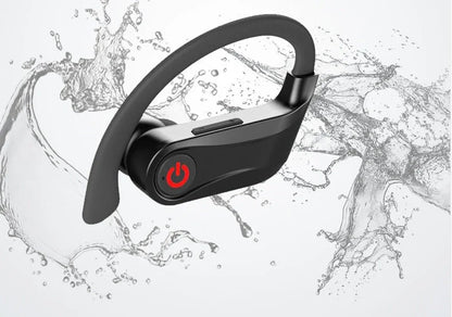 HBQ-Q62 Wireless TWS Bluetooth Headset in black with charging compartment