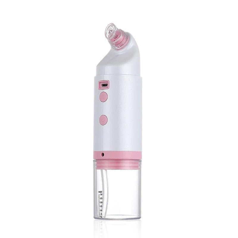 Electric Facial Cleaning Vacuum with multiple heads for deep skin cleansing and light therapy