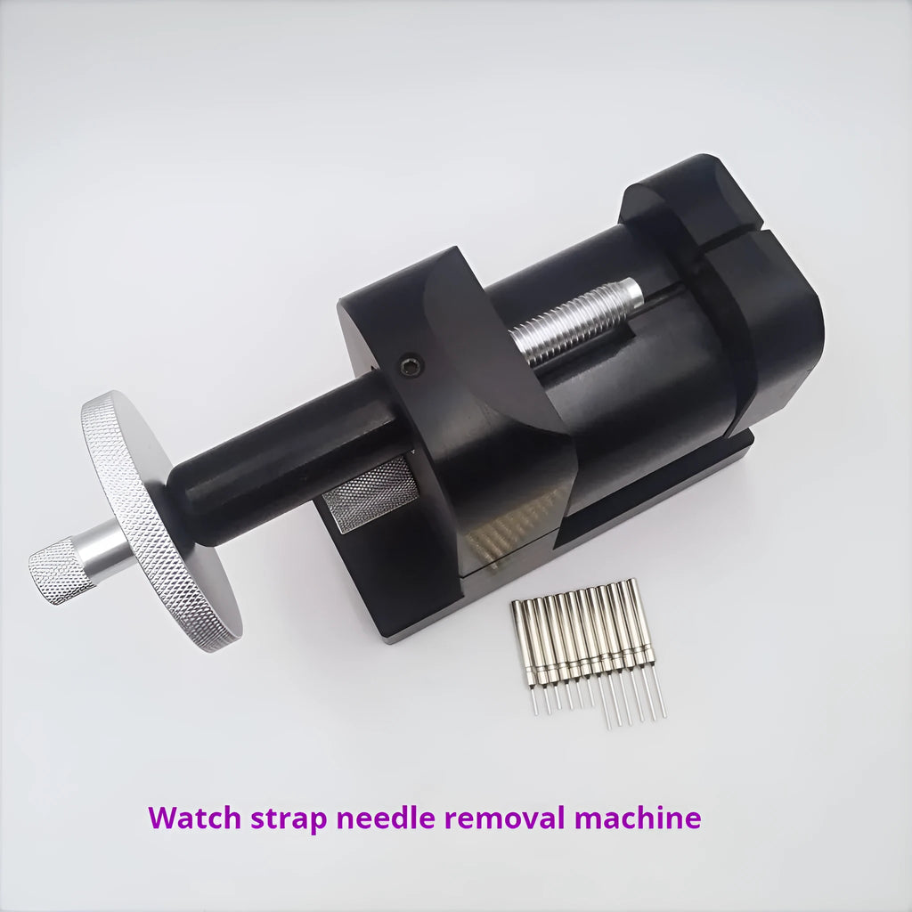 Alloy steel watch strap stripping machine tool with dimensions 150x115x80mm for professional repair workshops