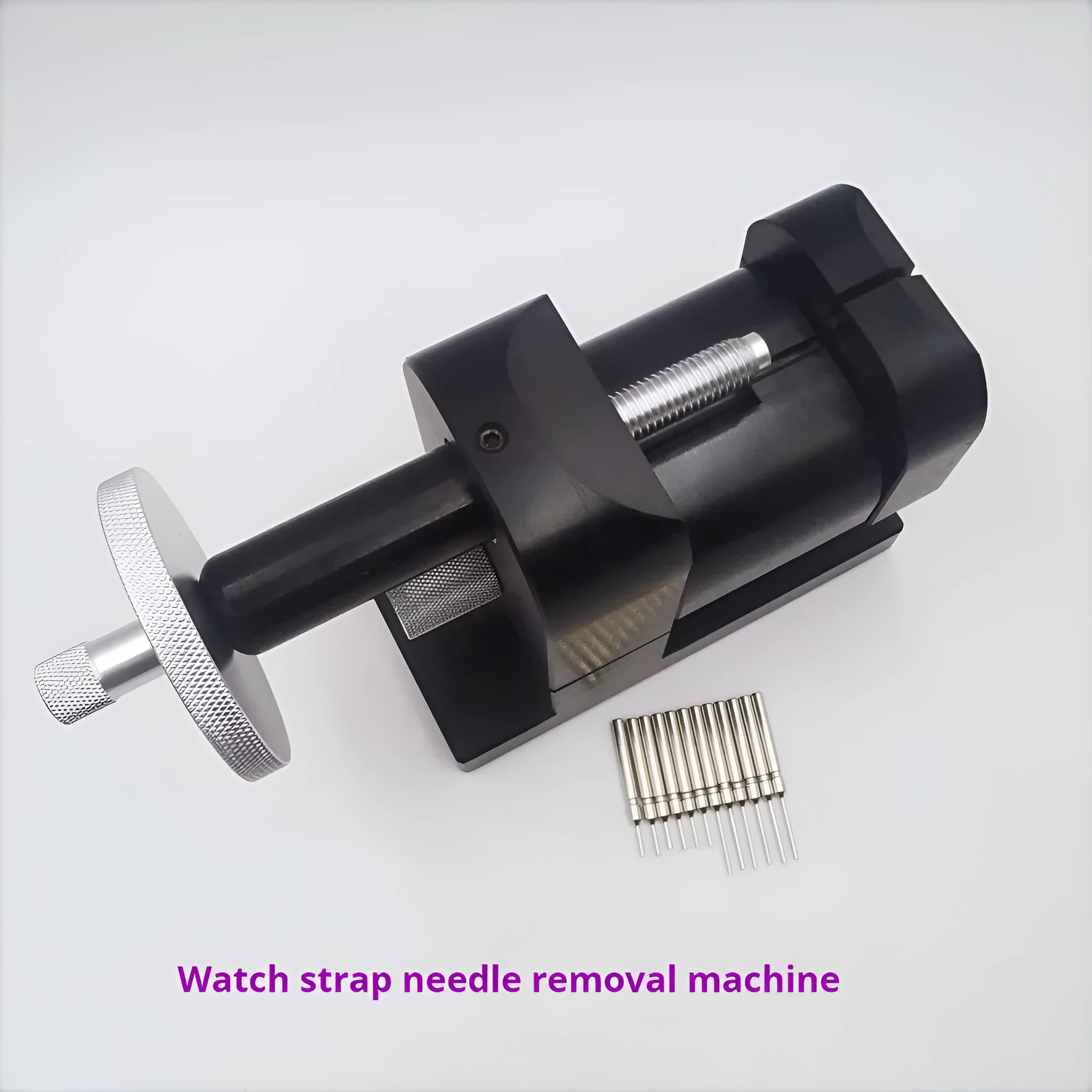 Alloy steel watch strap stripping machine tool with dimensions 150x115x80mm for professional repair workshops