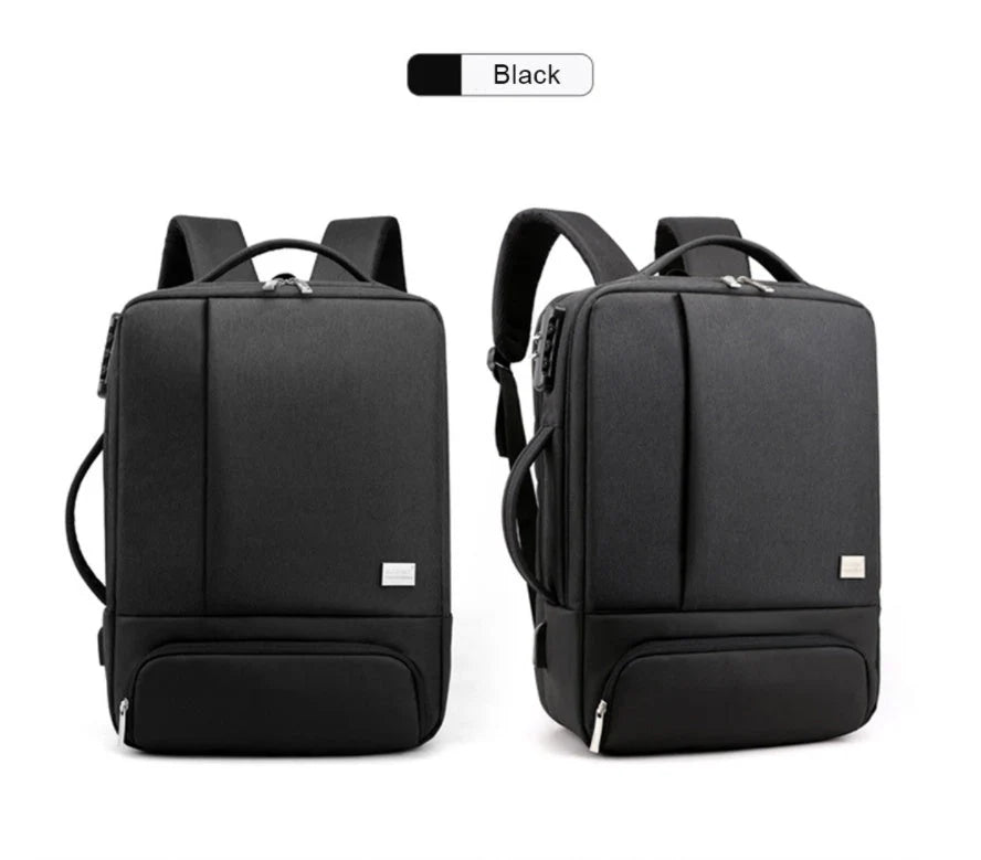 15.6 inch anti-theft nylon laptop bag in various colours