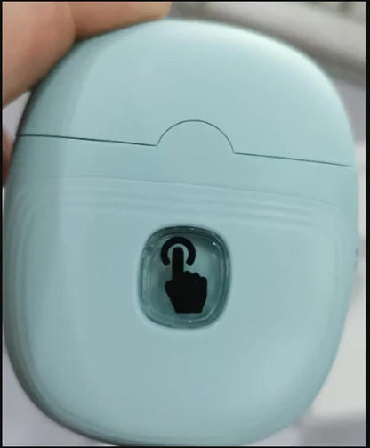 Cordless electric nail trimmer with built-in LED light for safe, efficient nail grooming