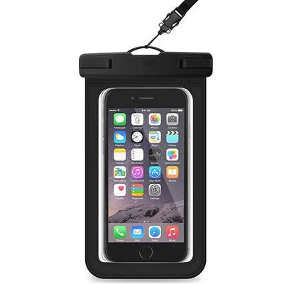 Waterproof mobile phone bag for diving and outdoor activities in various colors